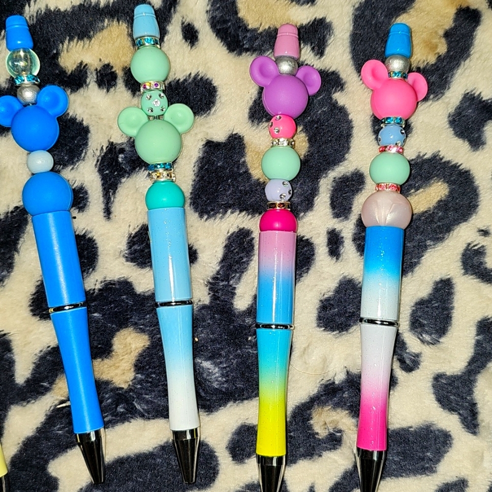 Customized Bead Pens Made By Myself In My Boutique